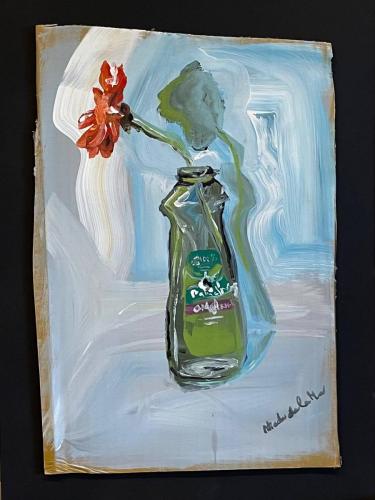 Clean Gerbera 37x51cm $400