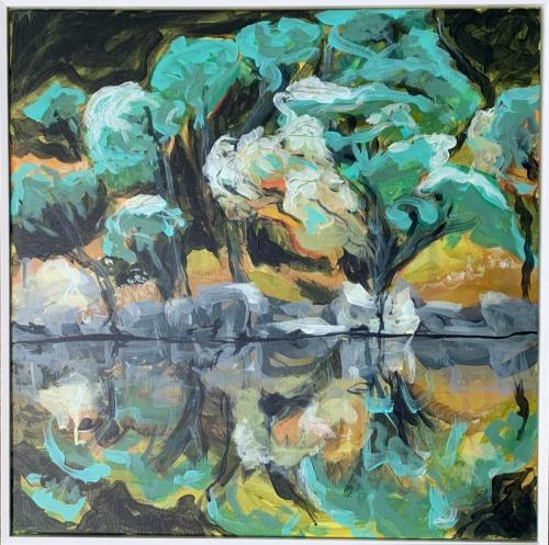 Aussie Bush 53x53cm