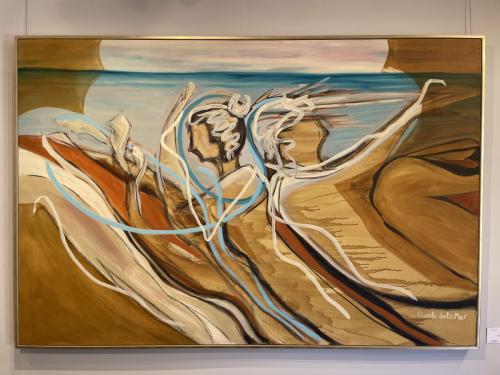 Estuary 185x127cm $2500