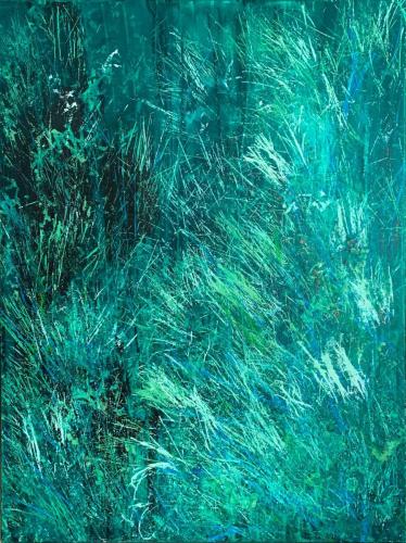 Lush Grass 95x125cm $1900  Professionally Framed